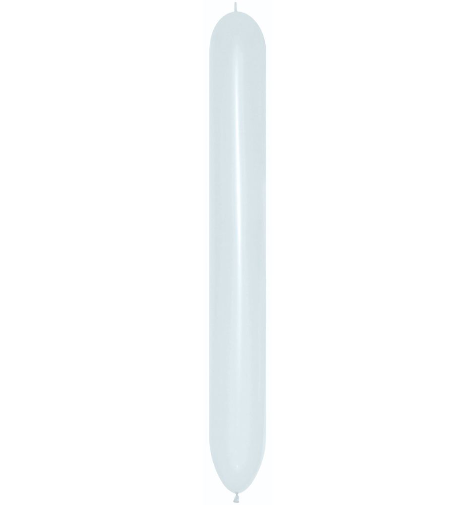 660 Fashion White Link-O-Loons (50pcs) Sempertex Balloons
