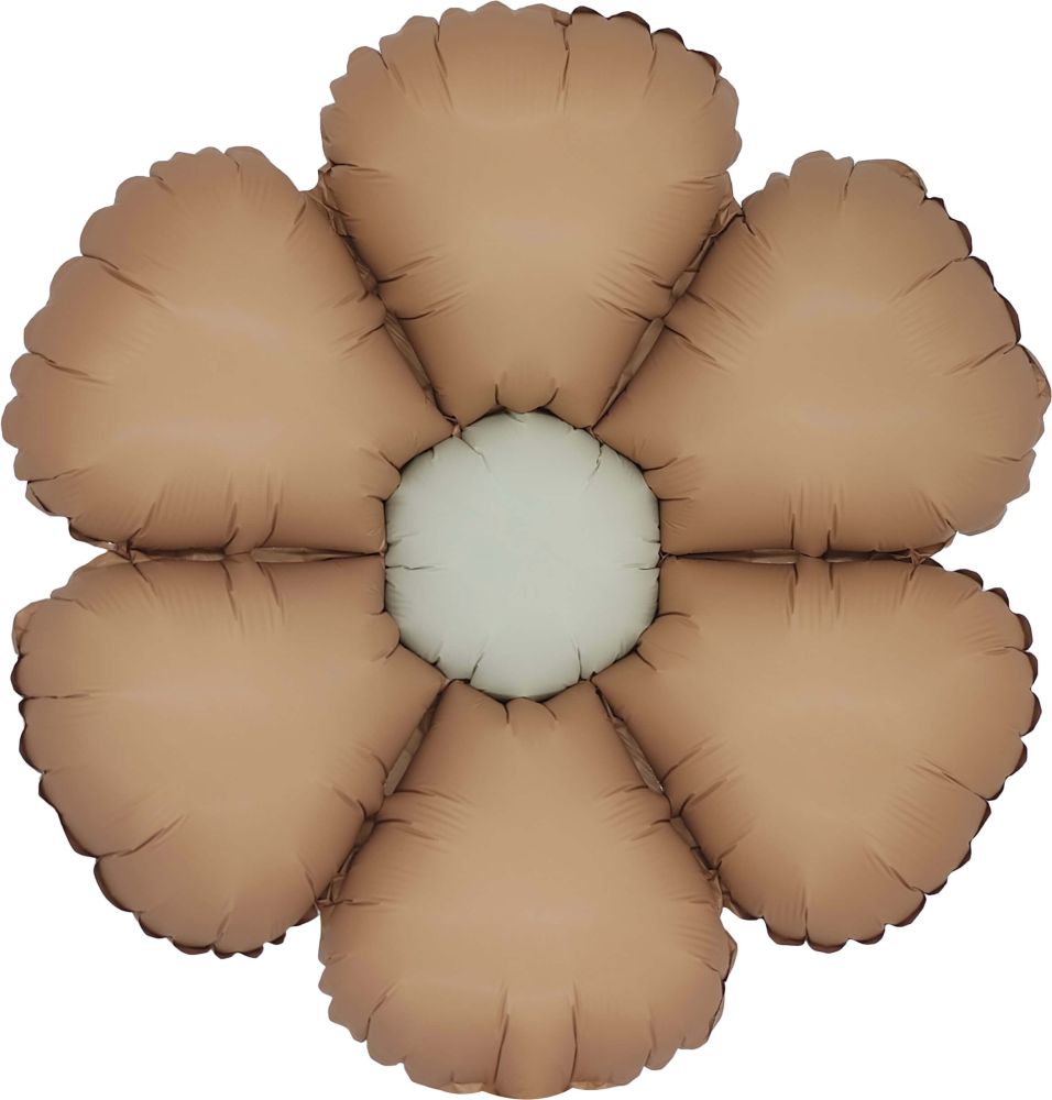 18" Latte Daisy Balloon