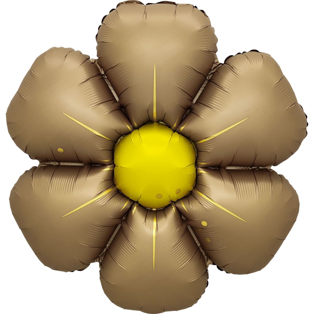 29" Taupe Daisy Balloon