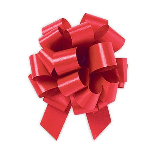 Pull Bow 5.5" Hot Red