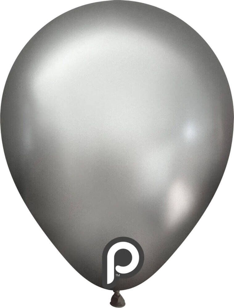 05" Glam Silver (100pcs) Prima Balloons