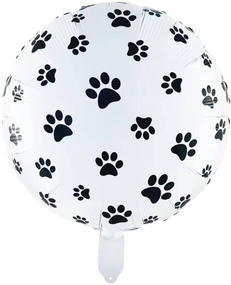 18" Paw Prints Balloon