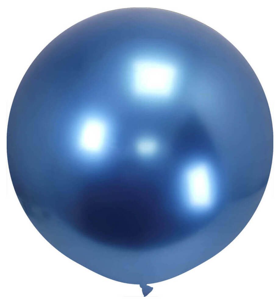 24" Polished Blue (2pcs) ProLatex Balloons