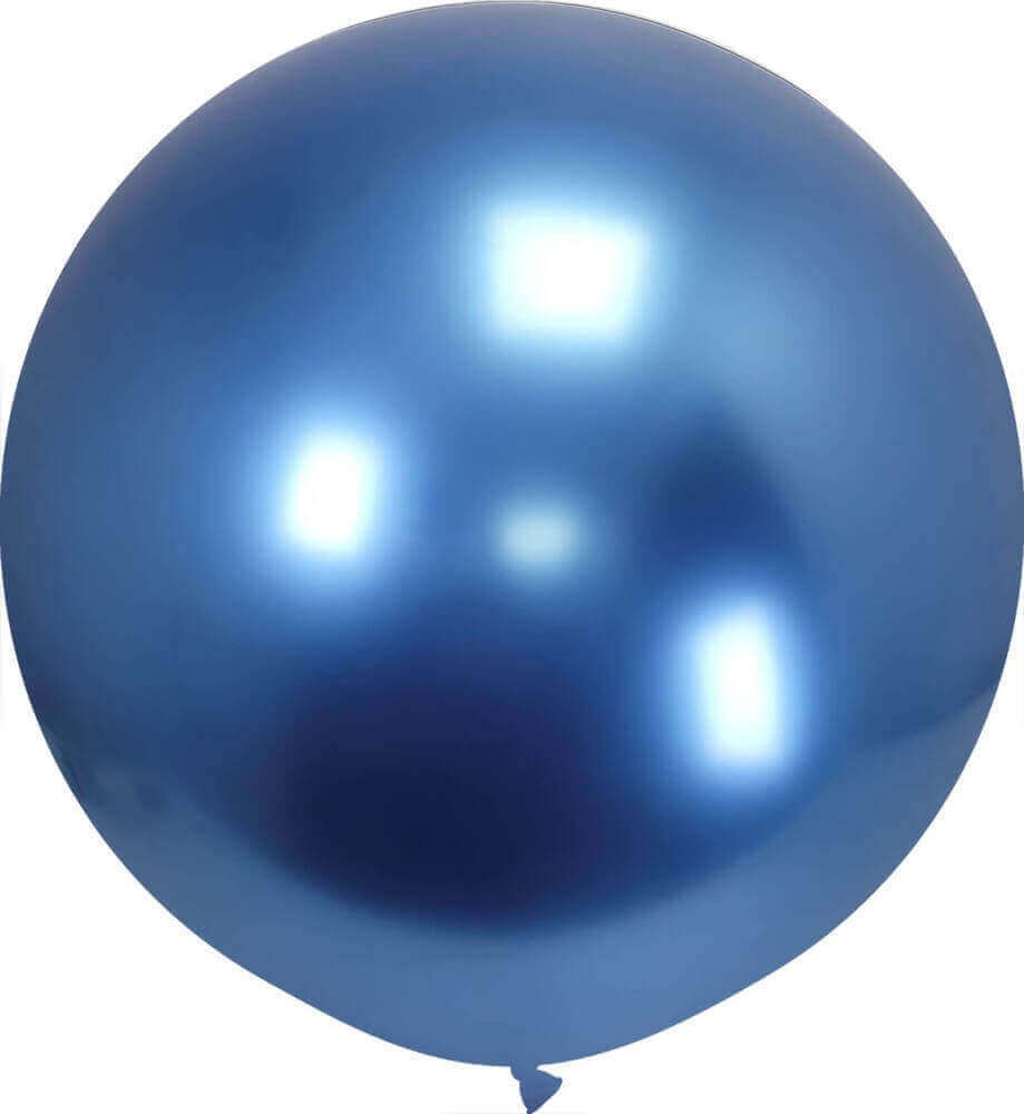 36" Polished Blue (2pcs) ProLatex Balloons