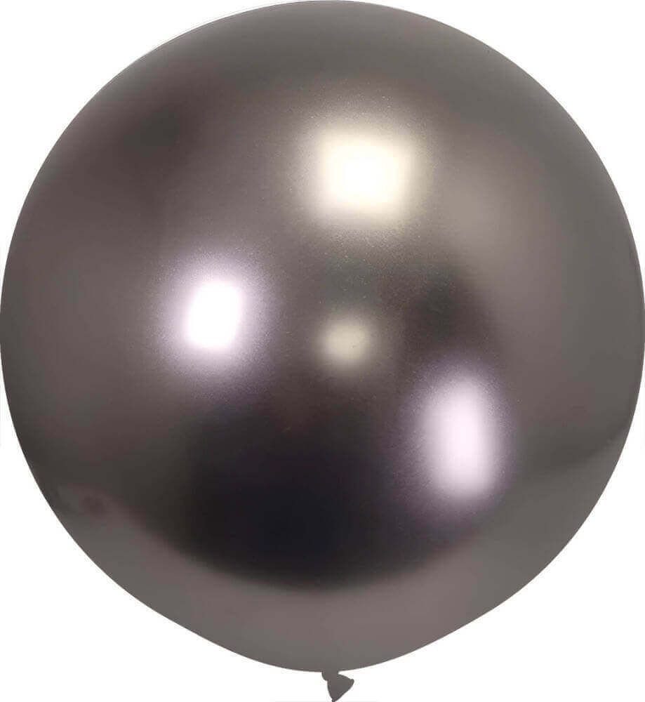 36" Polished Graphite (2pcs) ProLatex Balloons