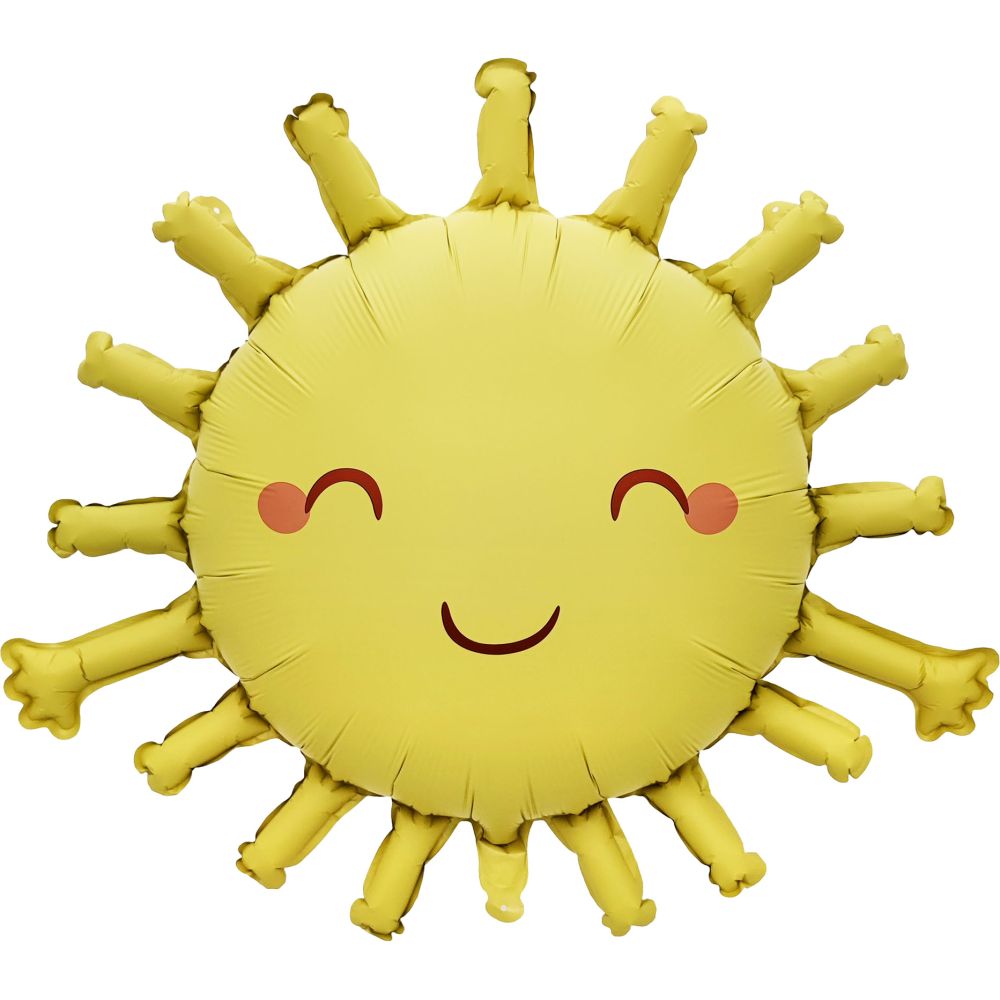 29" Beaming Sunrays Sun Balloon