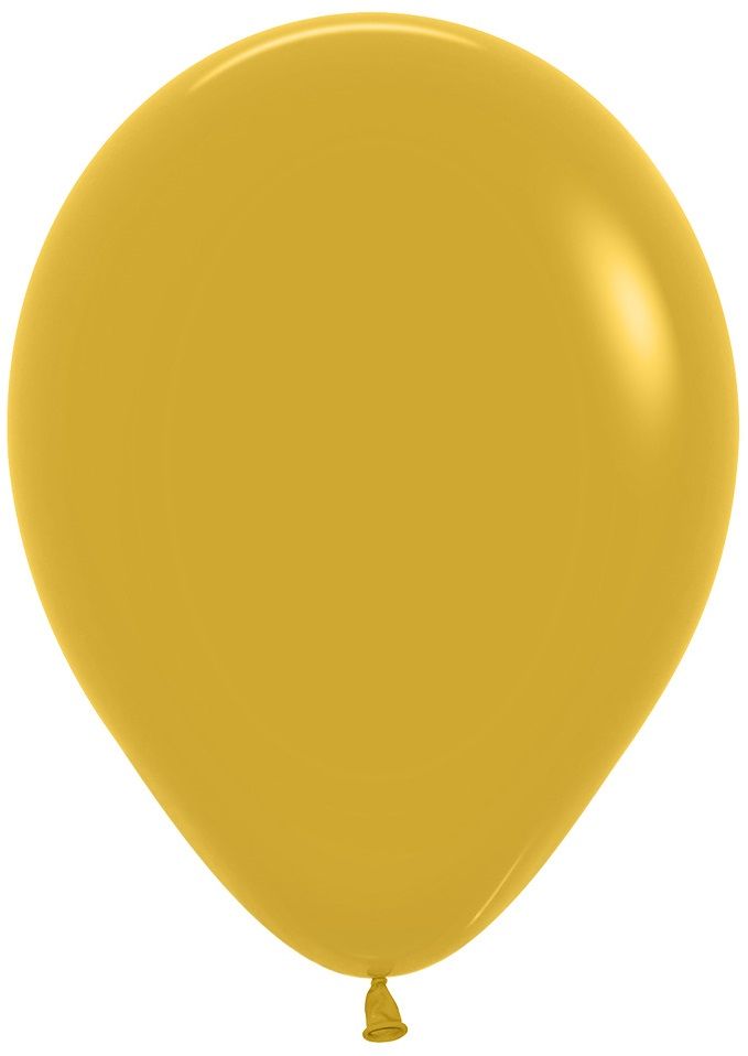 05" Fashion Mustard (50pcs) Sempertex Balloons