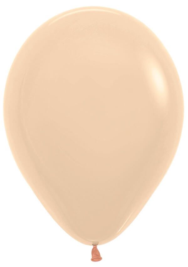 11" Pastel Matte Malibu Peach (50pcs) Sempertex Balloons