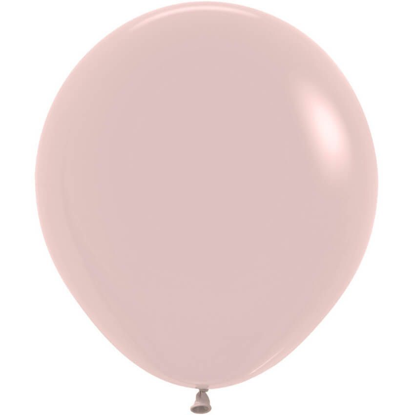 18" Fashion Creamy Blush (25pcs) Sempertex Balloons