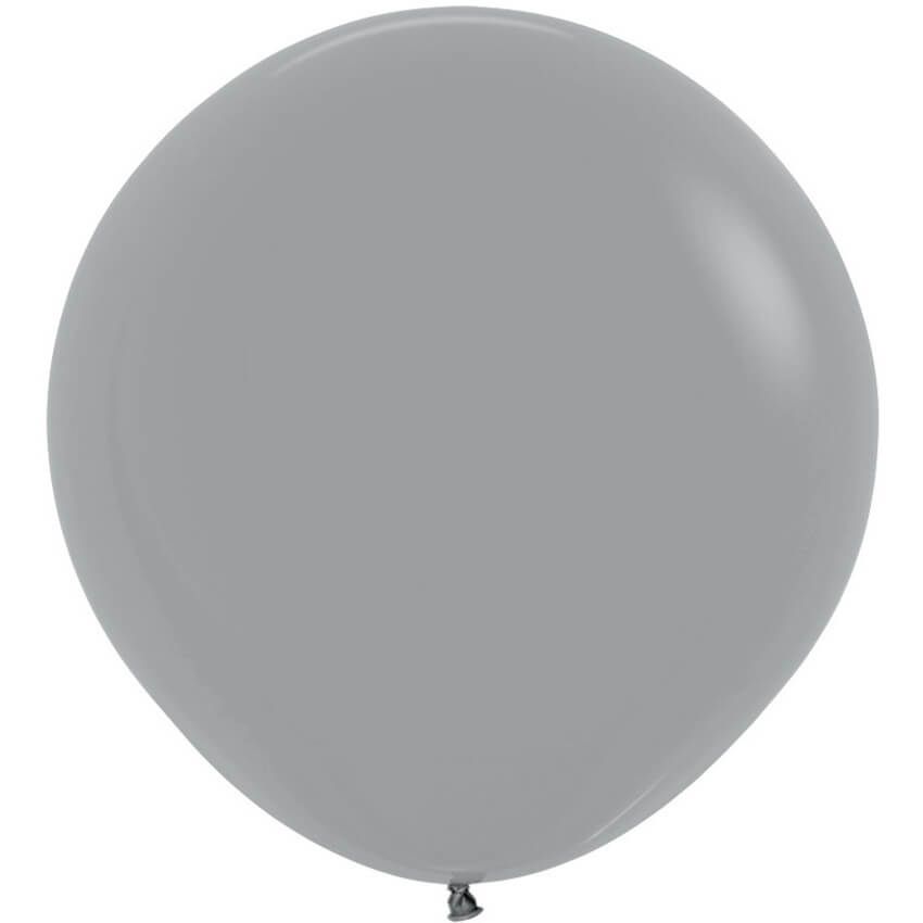 24" Fashion Urban Grey (10pcs) Sempertex Balloons