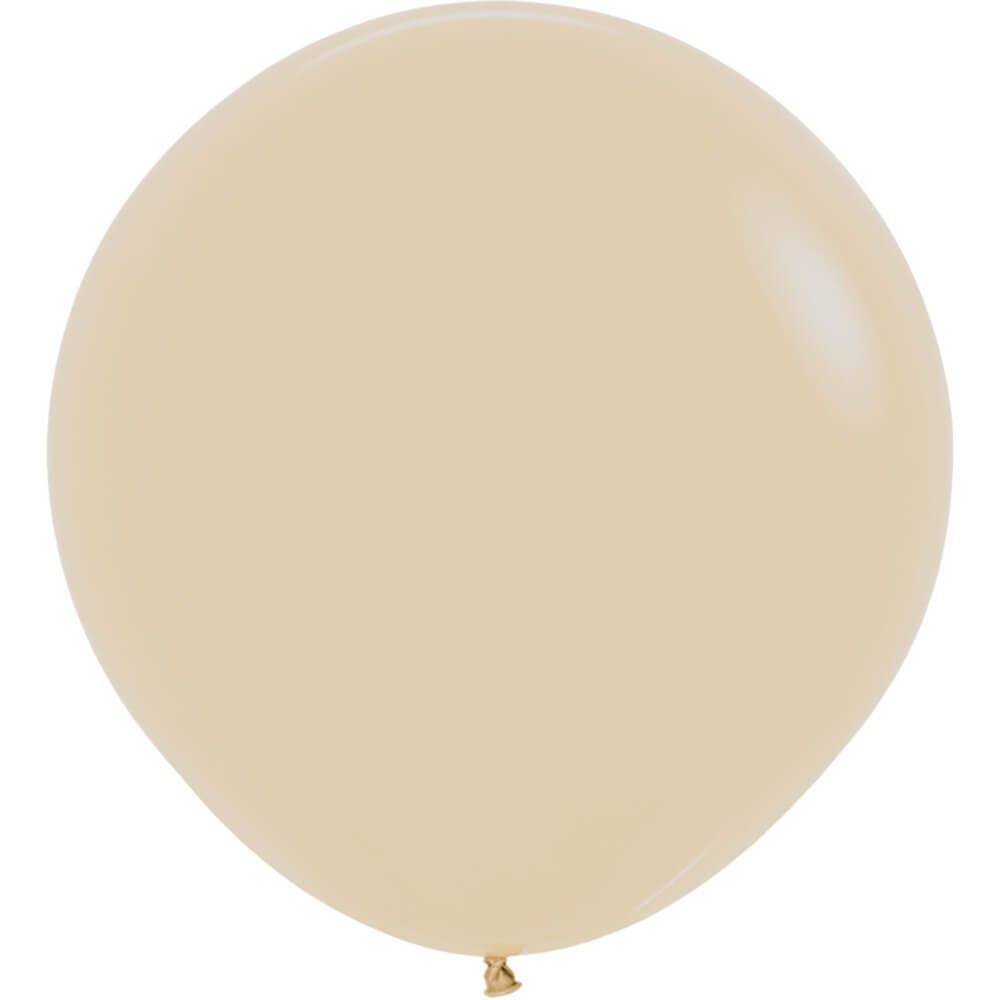 36" Fashion White Sand (2pcs) Sempertex Balloons