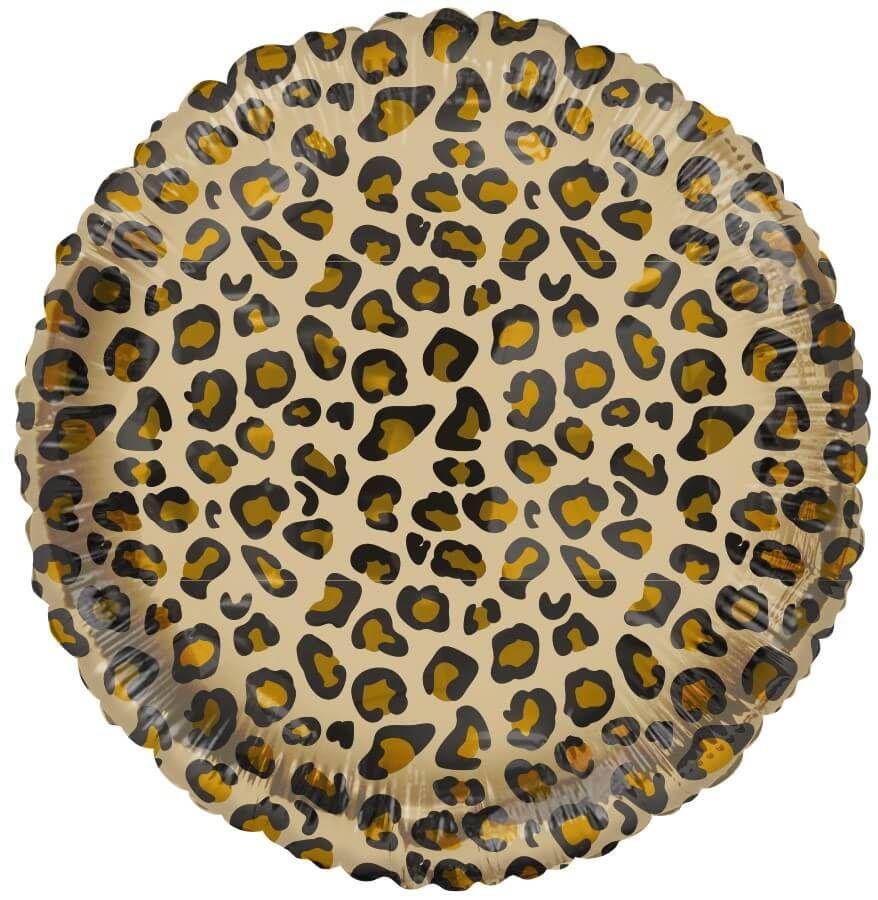 18" Catty Simba Leopard Print Balloon