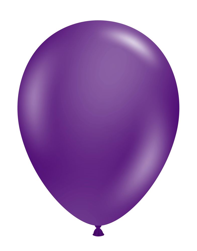 11" Crystal Purple (100pcs) TufTex Balloons