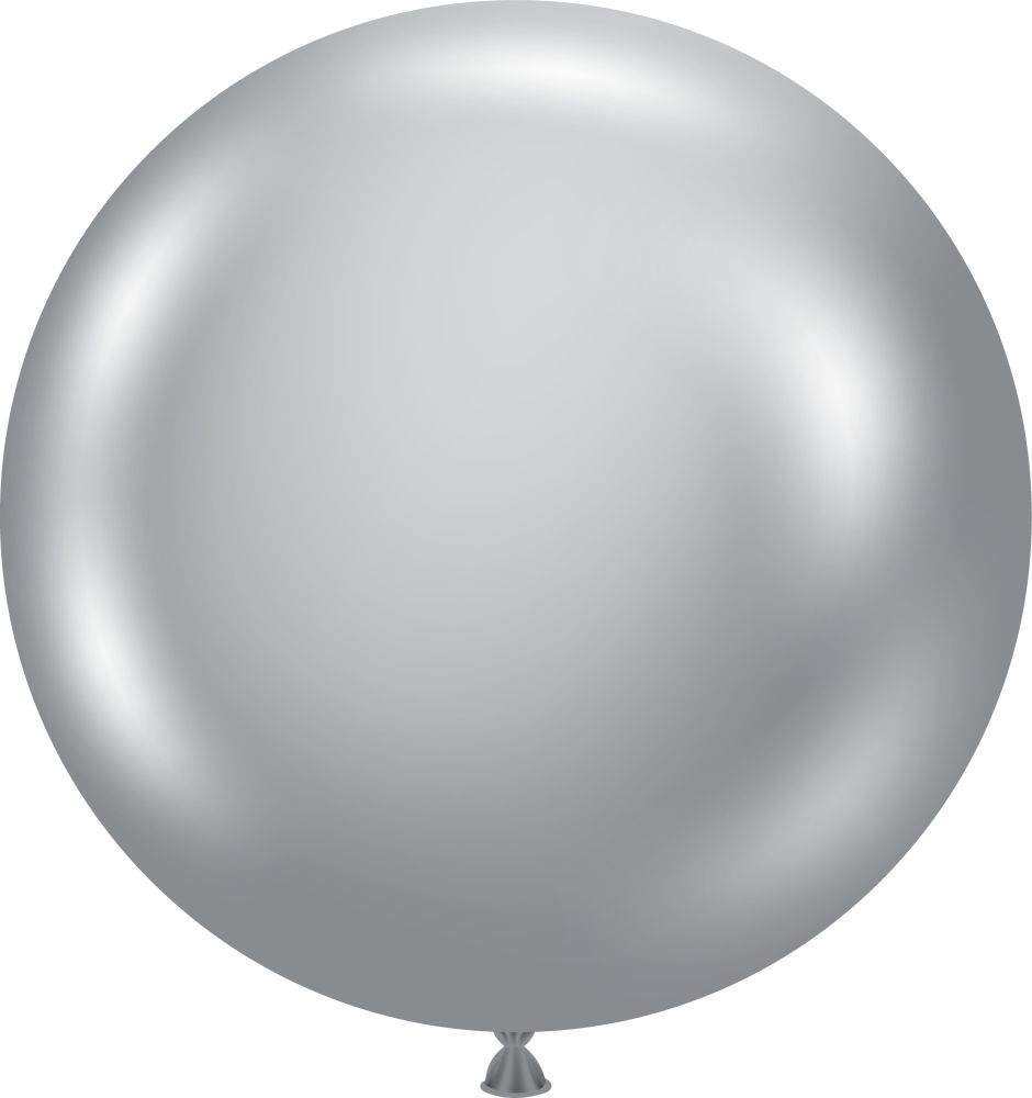 36" Silvery Tuftex Effects (2pcs) Balloons