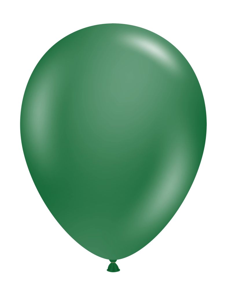 11" Metallic Forest Green (100pcs) TufTex Balloons