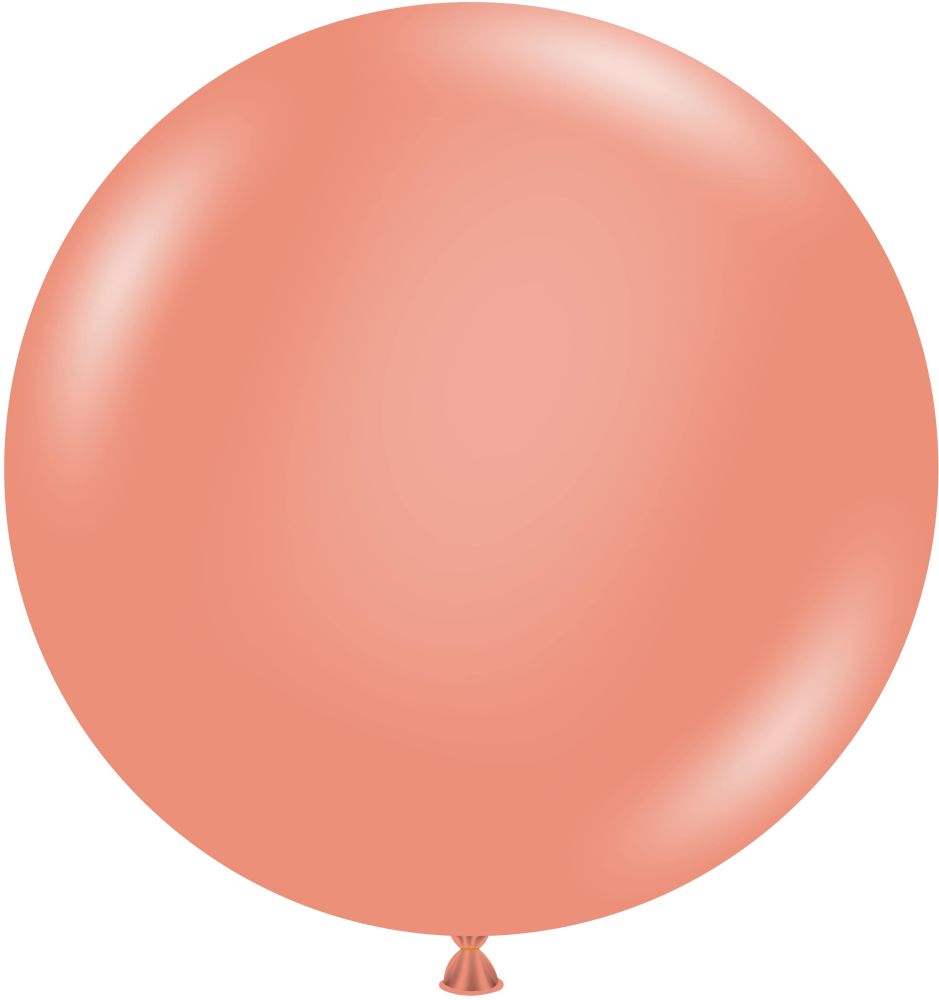 36" Metallic Rose Gold (2pcs) TufTex Balloons