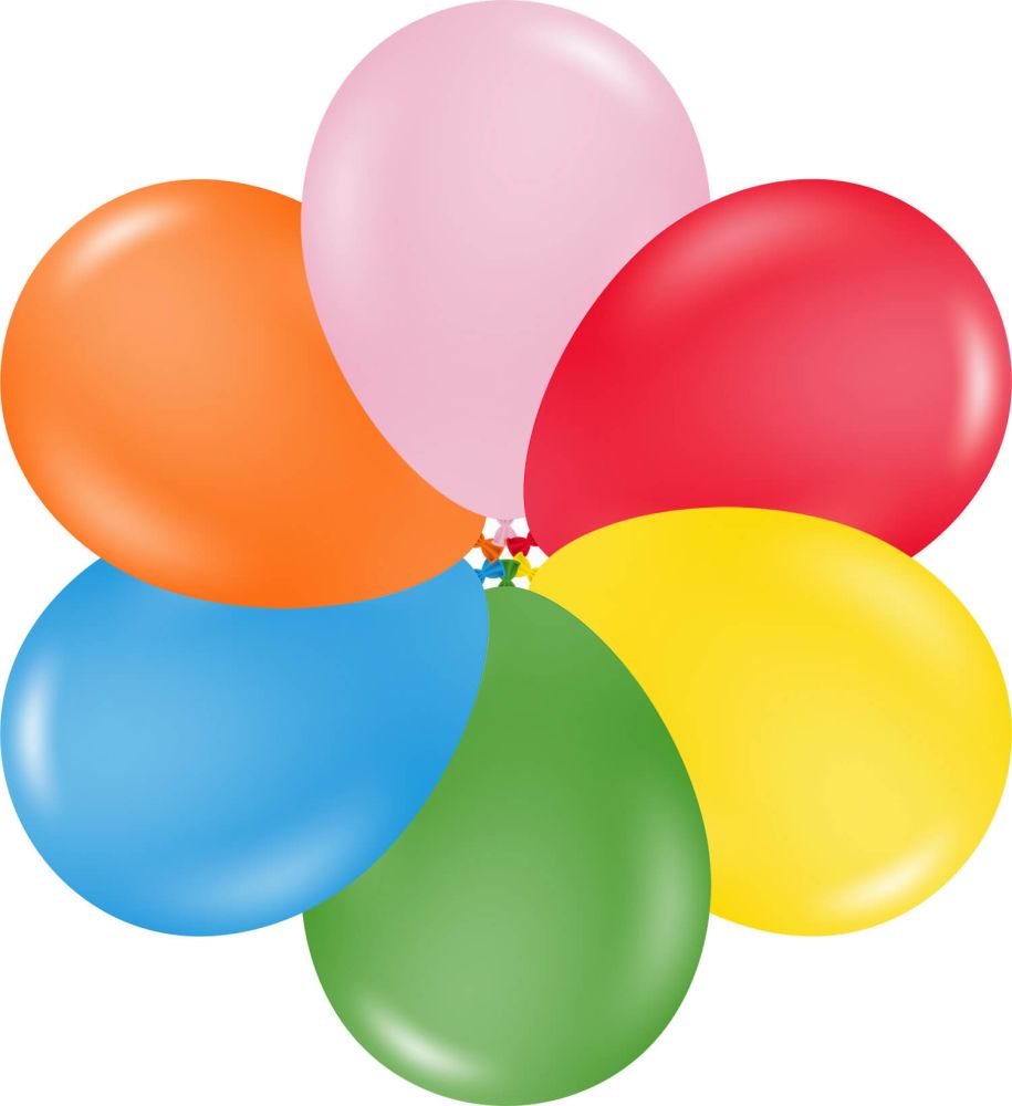 05" Standard Assortment (50pcs) TufTex Balloons