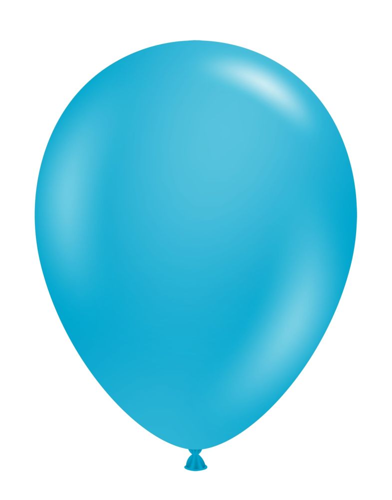 11" Turquoise (100pcs) TufTex Balloons