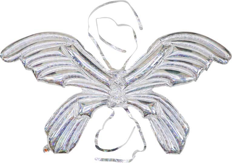 47" Angel Wings Glitter Balloon