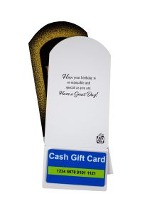 Gift-N-Flate Black Gold Sparkle Balloon