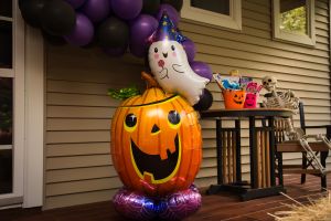 AirLoonz Pumpkin and Ghost Balloon