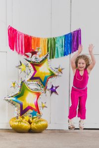 AirLoonz Colorful Star Cluster Balloon