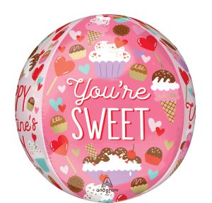 Orbz Sweet on You Valentine Balloon