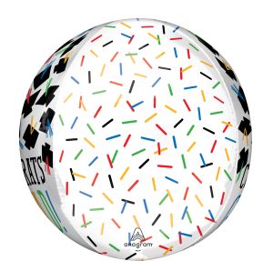 Orbz Hats Off Congrats Grad Balloon