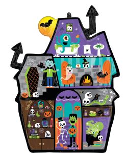 SuperShape Haunted Manor Balloon