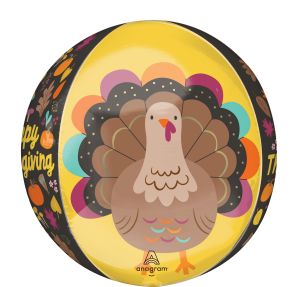 Orbz Thanksgiving Give Thanks Balloon