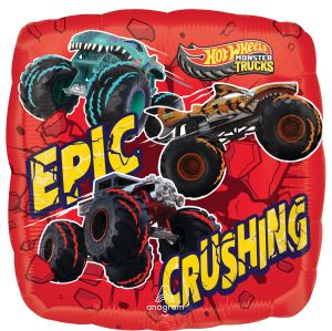 Standard Hot Wheels Monster Trucks Balloon