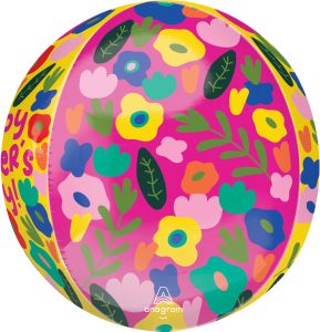 Orbz Happy Mothers Day Hothouse Petals Balloon