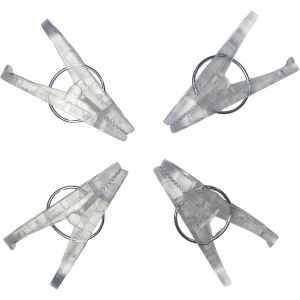 Balloon Clip Weights Clear 30g (25pcs)