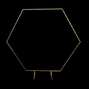 6.5 ft Hexagon Metal Balloon Frame 6.5ft