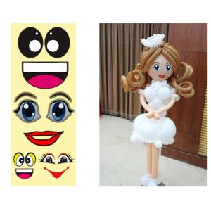Cartoon Faces Stickers