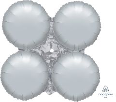 30" MagicArch Metallic Silver Balloon