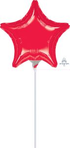 09" Red Star Balloon