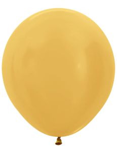 18" Metallic Gold (25pcs) Sempertex Balloons