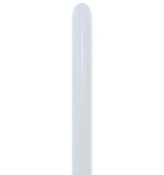 260 Satin White (50pcs) Sempertex Balloons