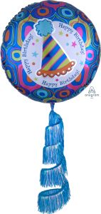 Coil Tail AirWalkers Birthday Party (non-packaged) Balloon