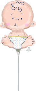 Mini Shape Welcome Baby Balloon