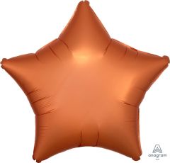 18" Satin Luxe Amber Star Balloon
