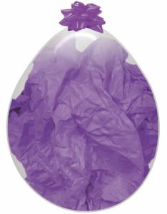 18" Crystal Clear Stuffing (25pcs) Sempertex Balloons