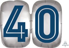 SuperShape Happy Birthday Man 40 Balloon