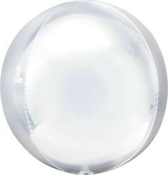 Orbz 16" White Balloon