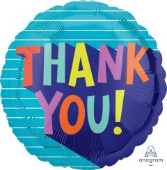 18" Thank You Fun Type Balloon