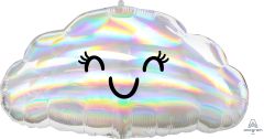 18" Shape Iridescent Cloud Balloon