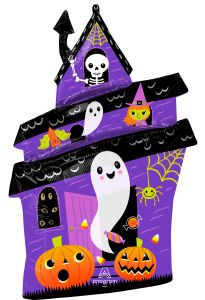 SuperShape Halloween Haunted House Balloon