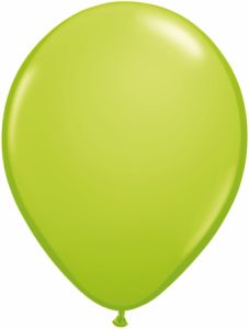 11" Fashion Lime Green (100pcs) Qualatex Balloons