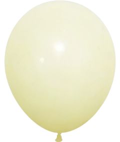 12" Macaron Yellow (50pcs) Celetex Balloons